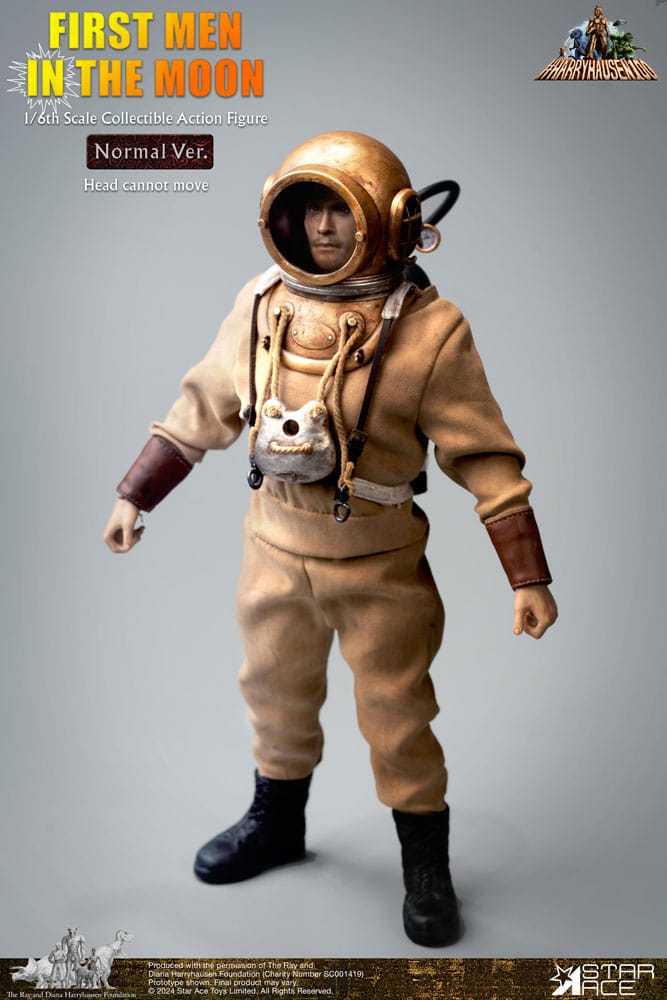 AUF BESTELLUNG HERGESTELLT First Men in the Moon Actionfigur 1/6 First Men in the Moon (1964) 30 cm *SONDERPREIS*