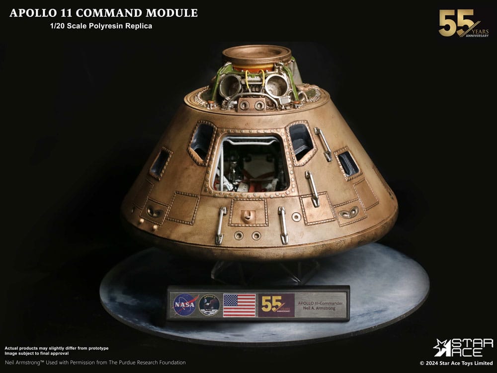 SU ORDINAZIONE Apollo 11 Replica 1/20 Command Module (DX) 20 cm