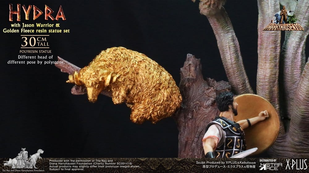 🧪 LAB | PREORDINE+ 06/2027 Ray Harryhausen Painted Statue Golden Fleece 18 cm