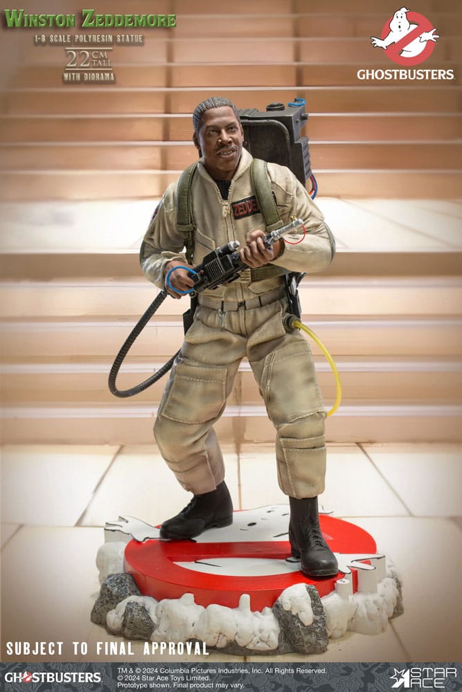 🧪 LAB | PREORDINE+ 01/2027 Ghostbusters Statue 1/8 Winston Zeddemore 22 cm