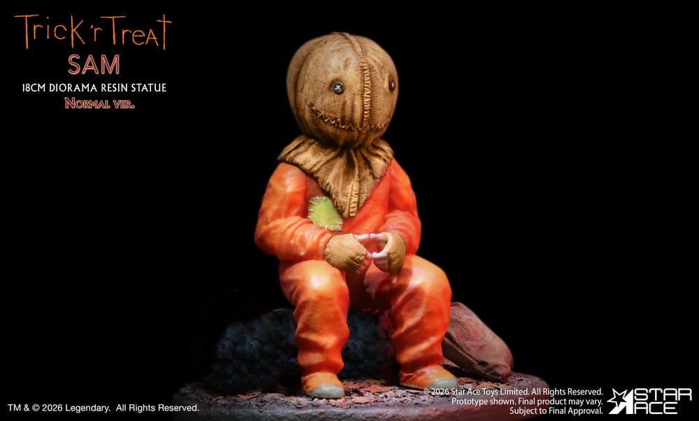 🧪 LAB | PREORDINE+ 03/2027 Trick R Treat Diorama Resin Statue Sam NX 18 cm