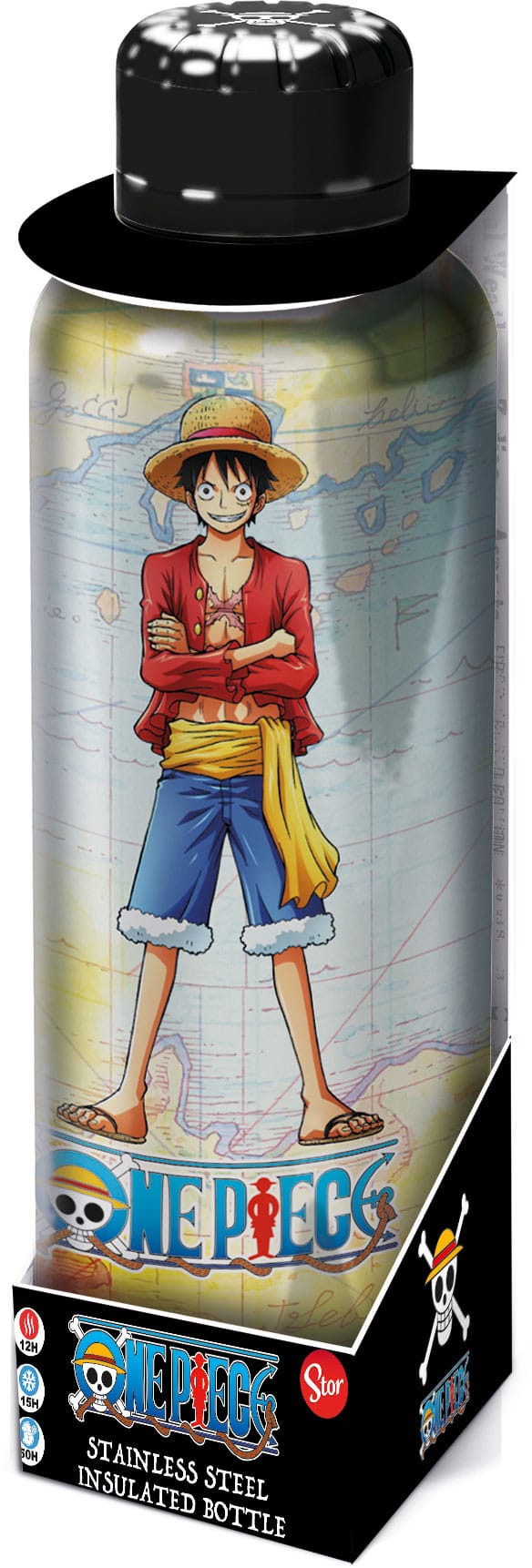 SU ORDINAZIONE One Piece Water Bottle Ruffy