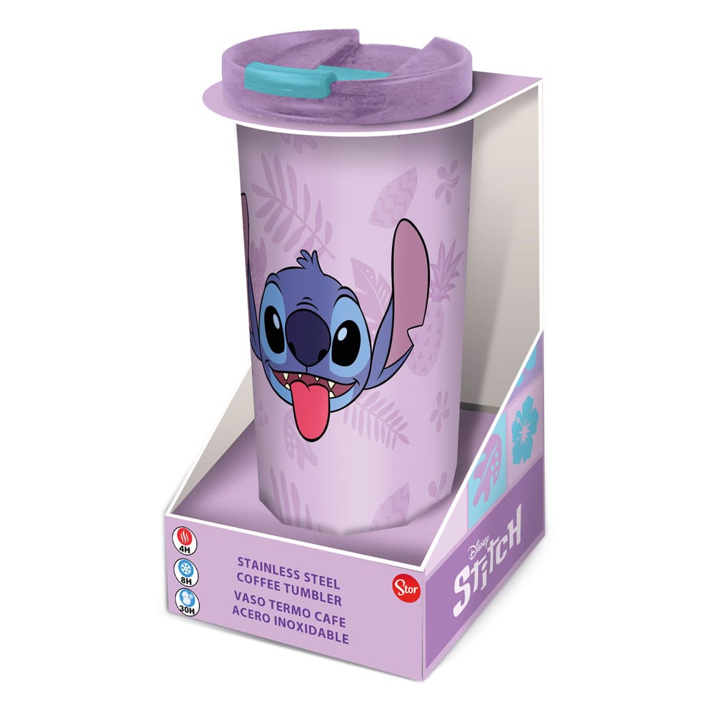 MADE TO ORDER Lilo & Stitch Stainless Steel travel tumbler Stitch Palms