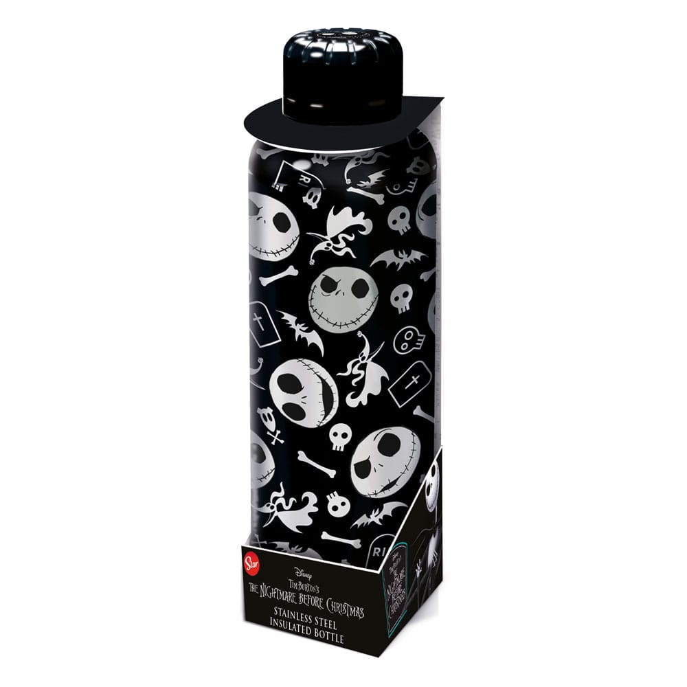 SU ORDINAZIONE Nightmare before Christmas Water Bottle Logo