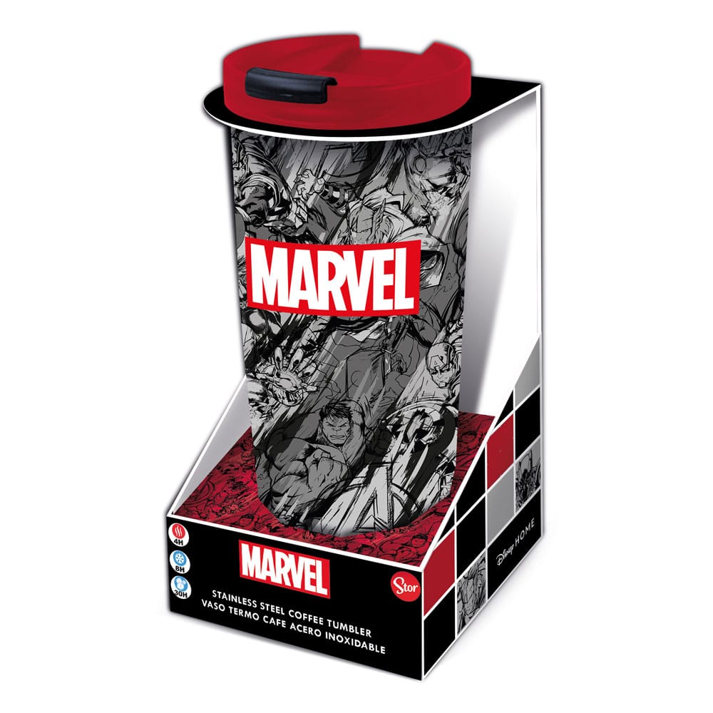 MADE TO ORDER Marvel Stainless Steel travel tumbler Marvel Pattern