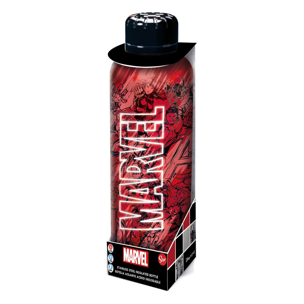 SU ORDINAZIONE Marvel Water Bottle Marvel Pattern