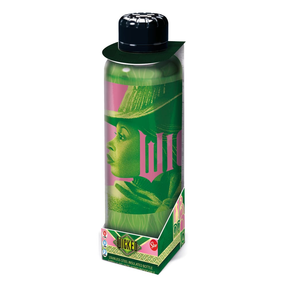 SU ORDINAZIONE Wicked Water Bottle Elphaba & Glinda