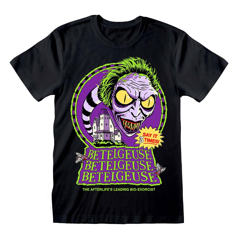 Beetlejuice-T-Shirt auf Bestellung – Sag es dreimal! Größe M