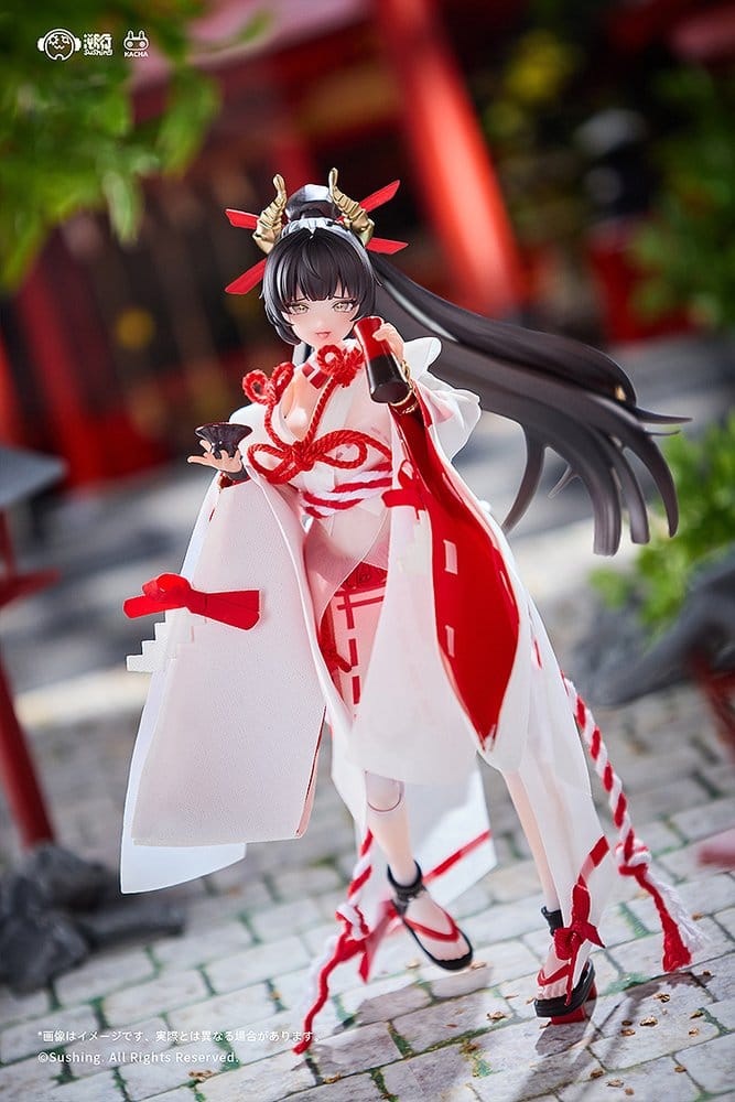PREORDINE+ CHIUSO 02/2027 Combat Priestess Action Figure 1/12 Sakura Uefuji 15 cm
