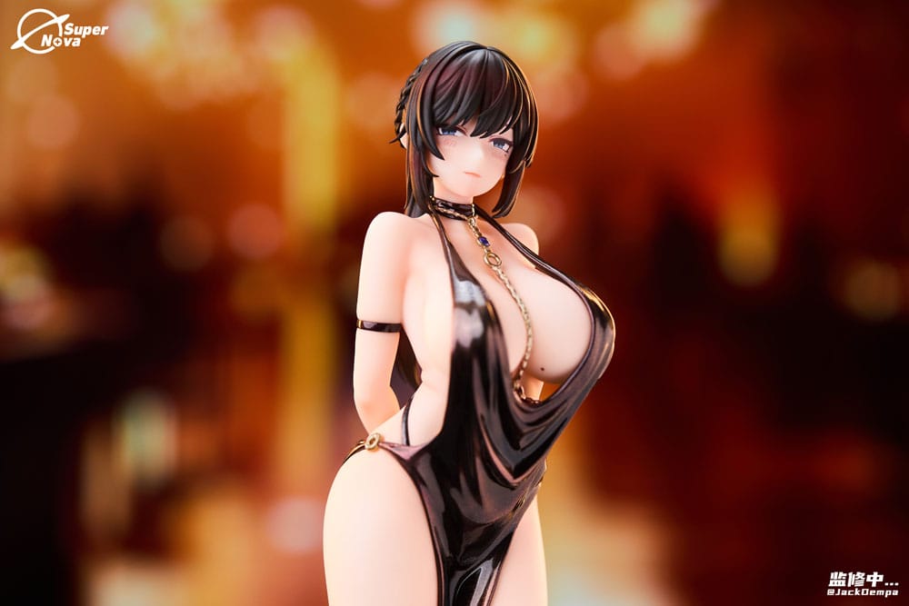 PREORDINE+ 10/2025 Original Character Statue 1/6 Shiho Miyamae Party Dress Ver. Illustrated by JackDempa 27 cm