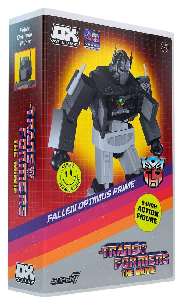 🧪 LAB | PREORDINE+ 01/2027 Transformers Deluxe Action Figure Wave 02 Dead Optimus Prime (VHS, The Movie)