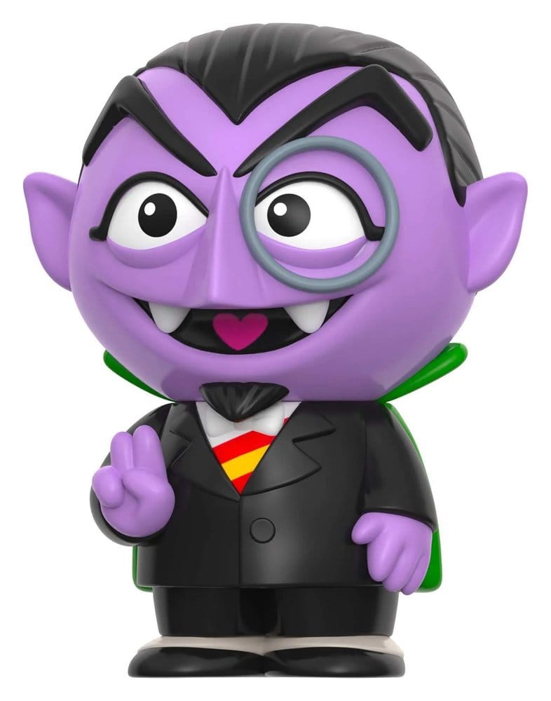 🧪 LAB | SU ORDINAZIONE Sesame Street Fun! Fun! Vinyl Figure Wave 01 - Count von Count 18 cm