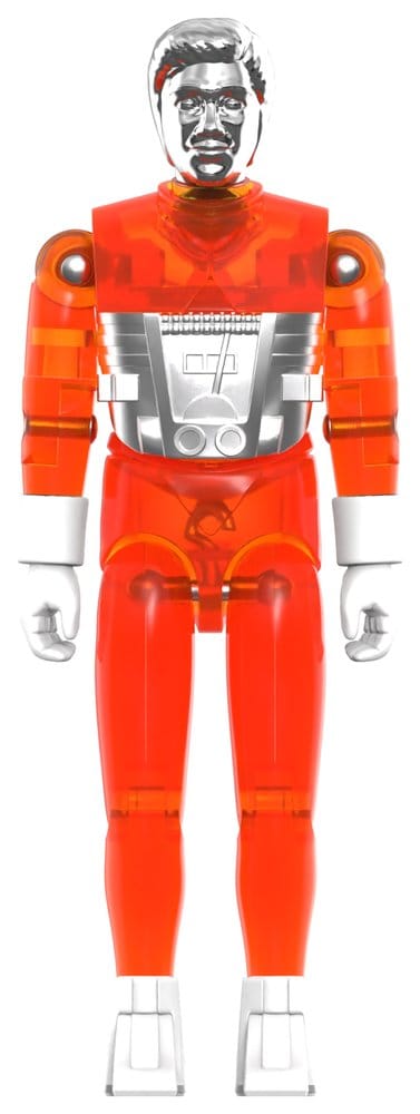 🧪 LAB | SU ORDINAZIONE Micronauts ReAction+ Action Figure Wave 04 Time Traveler (Translucent Orange)