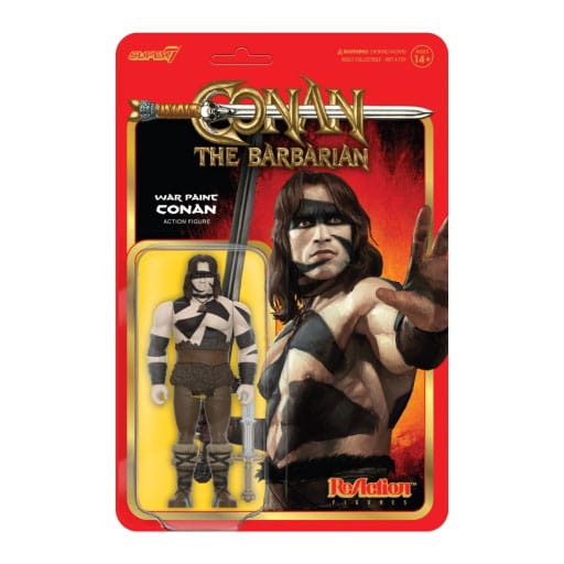 MADE TO ORDER Conan der Barbar ReAction Actionfigur Wave 02 Conan (Kriegsbemalung) 10 cm