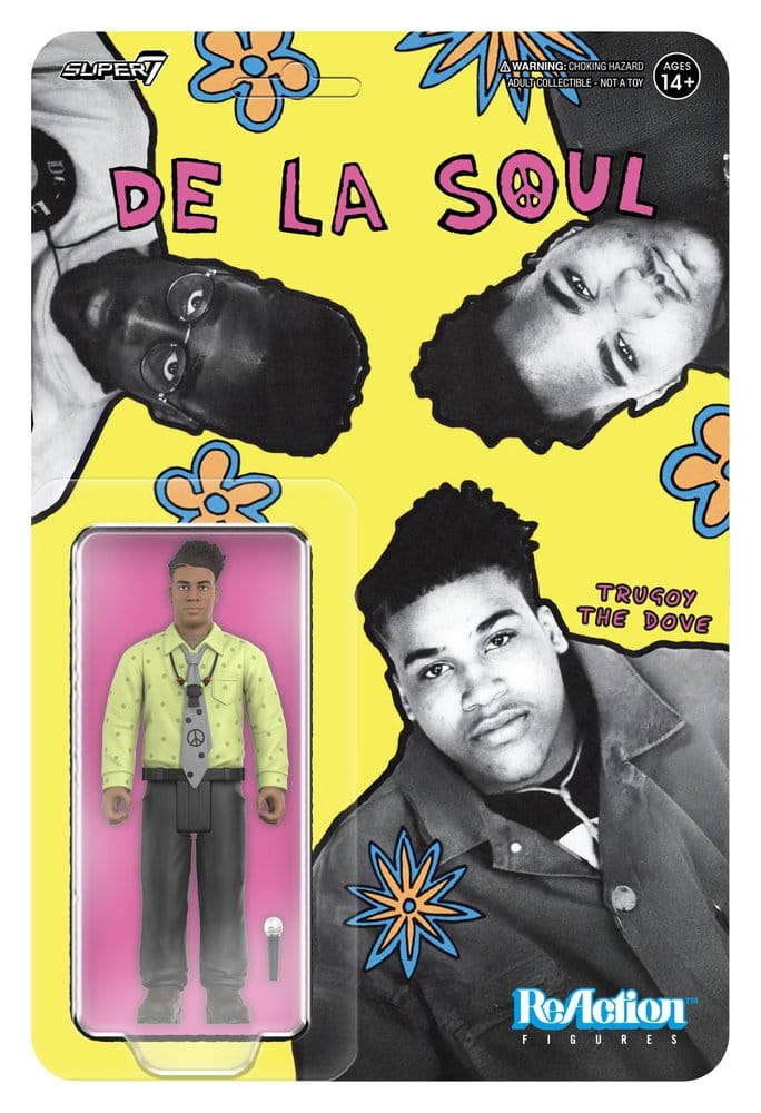 🧪 LAB | SU ORDINAZIONE De La Soul ReAction Action Figure Wave 01 David "Trugoy the Dove" Jolicoeur (Me, Myself & I)