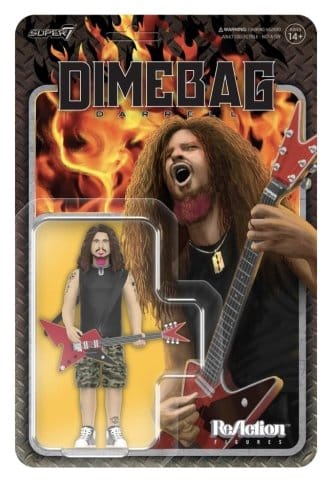 🧪 LAB | SU ORDINAZIONE Dimebag Darrell ReAction Action Figure Wave 01 Dimebag Darrell Culprit
