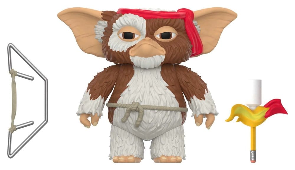 🧪 LAB | SU ORDINAZIONE Gremlins ReAction Action Figure Gizmo (Battle Ready Character Card) 23 cm