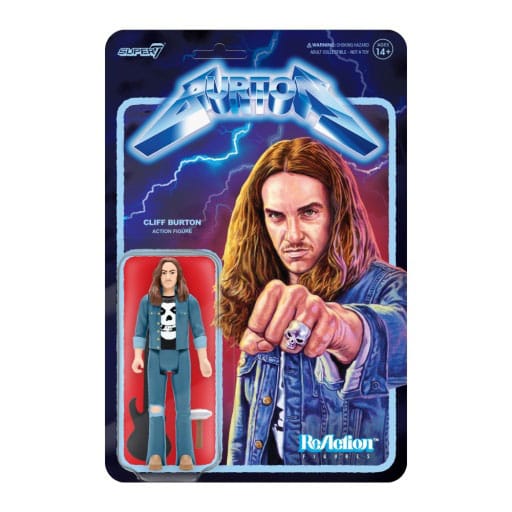 AUF BESTELLUNG Cliff Burton ReAction Actionfigur Wave 01 Cliff Burton 10 cm