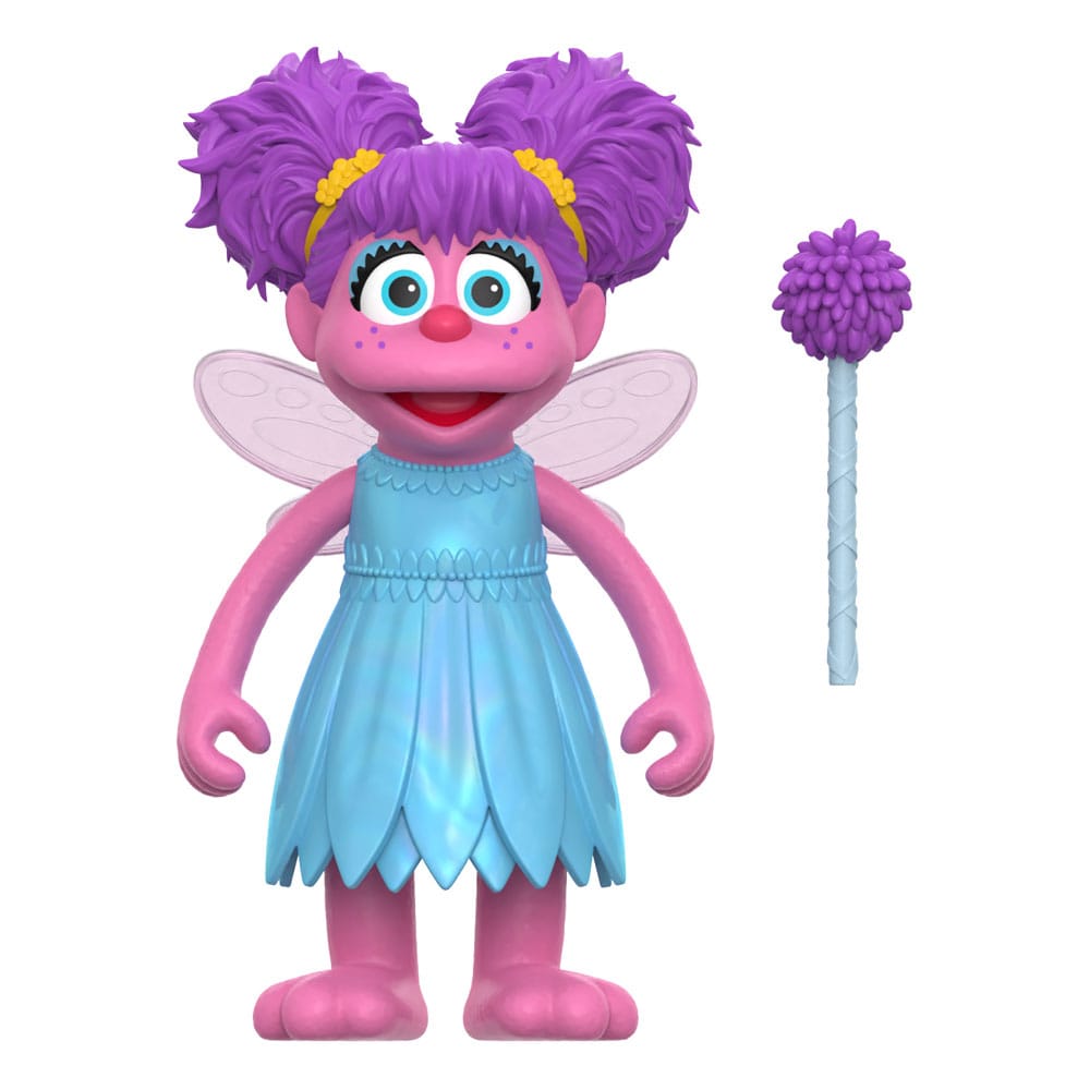 🧪 LAB | SU ORDINAZIONE Sesame Street ReAction Action Figure Wave 05 Abby Cadabby 10 cm