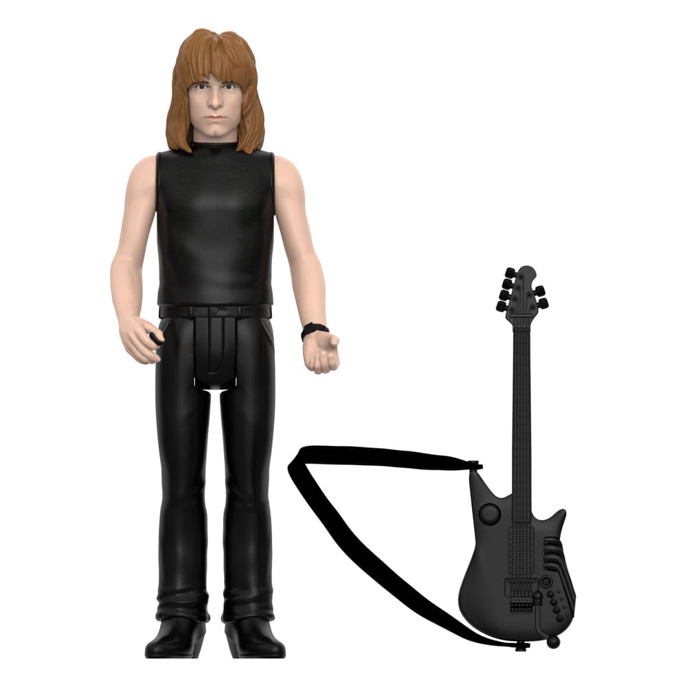 🧪 LAB | SU ORDINAZIONE Spinal Tap ReAction Action Figure Wave 02 Nigel Tufnel (None More Black) 10 cm