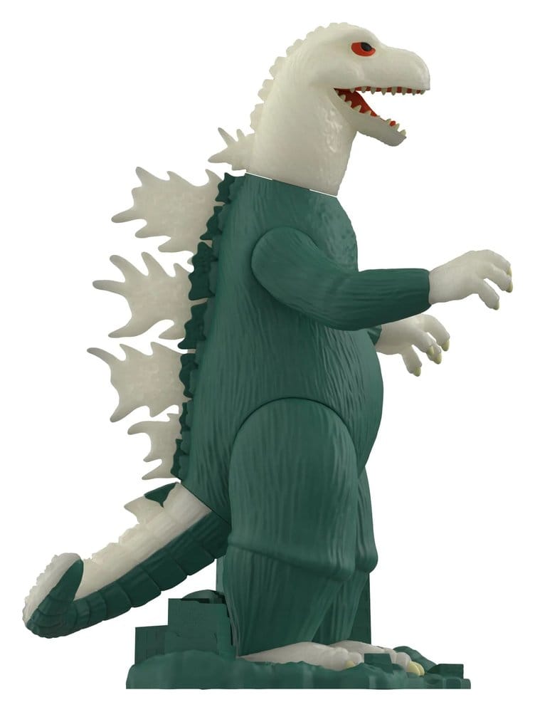 🧪 LAB | SU ORDINAZIONE Godzilla Toho ReAction Action Figure Godzilla Model Kit (Glow) 10 cm
