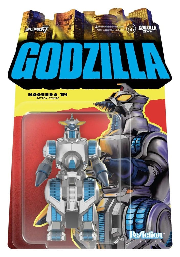 🧪 LAB | SU ORDINAZIONE Godzilla Toho ReAction Action Figure M.O.G.U.E.R.A. 10 cm