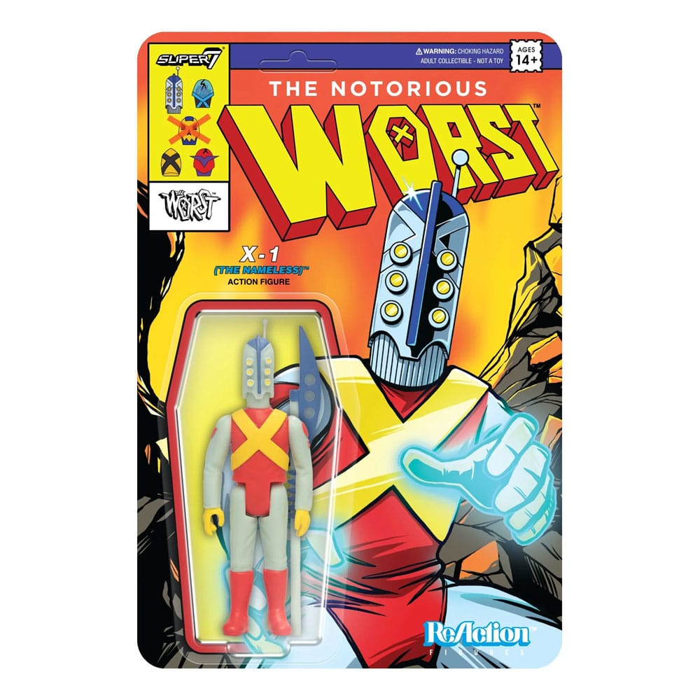 BESTELLT: The Worst ReAction Actionfigur Welle 05 Mutant Team X1 Der Namenlose 10 cm *SONDERPREIS* AUSVERKAUFT