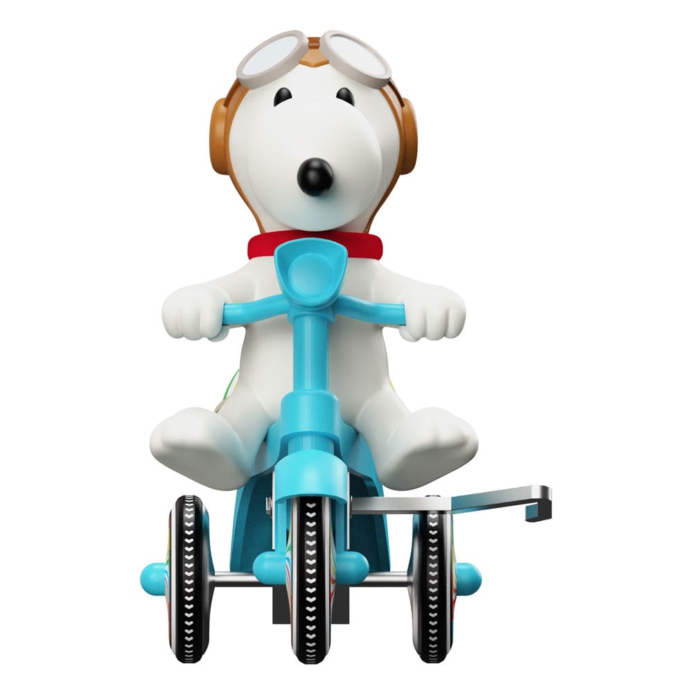 🧪 LAB | SU ORDINAZIONE Peanuts Super Cycles Action Figure Snoopy Flying Ace 13 cm