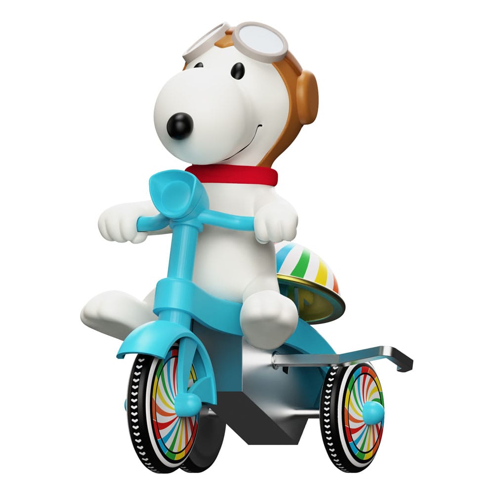 🧪 LAB | SU ORDINAZIONE Peanuts Super Cycles Action Figure Snoopy Flying Ace 13 cm