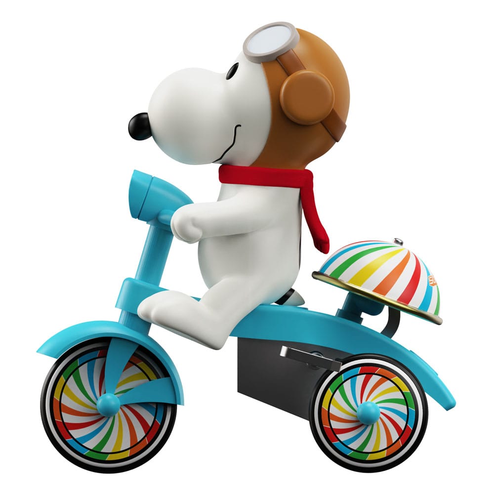 🧪 LAB | SU ORDINAZIONE Peanuts Super Cycles Action Figure Snoopy Flying Ace 13 cm