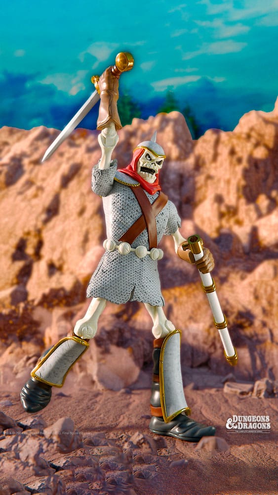 🧪 LAB | SU ORDINAZIONE Dungeons & Dragons Ultimates Action Figure Dekkion the Skeleton Warrior 18 cm