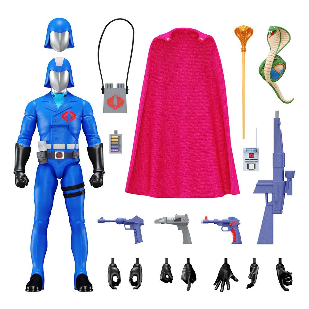 GI Joe Ultimates Actionfigur Cobra Commander 18 cm *SONDERPREIS*