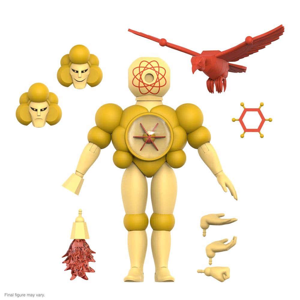 🧪 LAB | SU ORDINAZIONE SilverHawks Ultimates Action Figure Mo-Lec-U-Lar (Toy Version) 18 cm