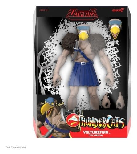🧪 LAB | SU ORDINAZIONE Thundercats Ultimates Action Figure Wave 13 Vultureman (Toy Recolor) 18 cm