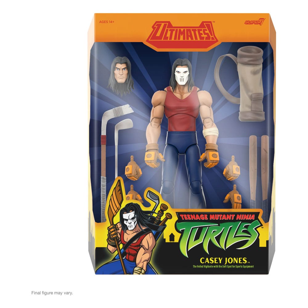🧪 LAB | SU ORDINAZIONE Teenage Mutant Ninja Turtles Ultimates Action Figure Wave 13 Casey Jones 18 cm