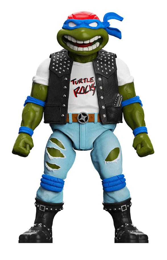 AUF BESTELLUNG Teenage Mutant Ninja Turtles Ultimates Actionfigur Classic Rocker Leo 18 cm
