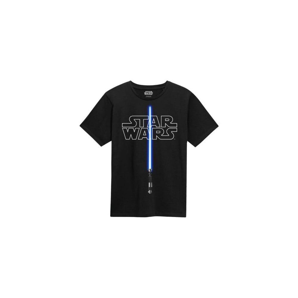 MADE TO ORDER Star Wars T-Shirt Glow In The Dark Lightsaber Size XL *SPECIAL PRICE*