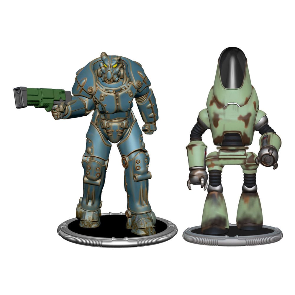 SU ORDINAZIONE Fallout Mini Figures 2-Pack Set D X01 & Protectron 7 cm