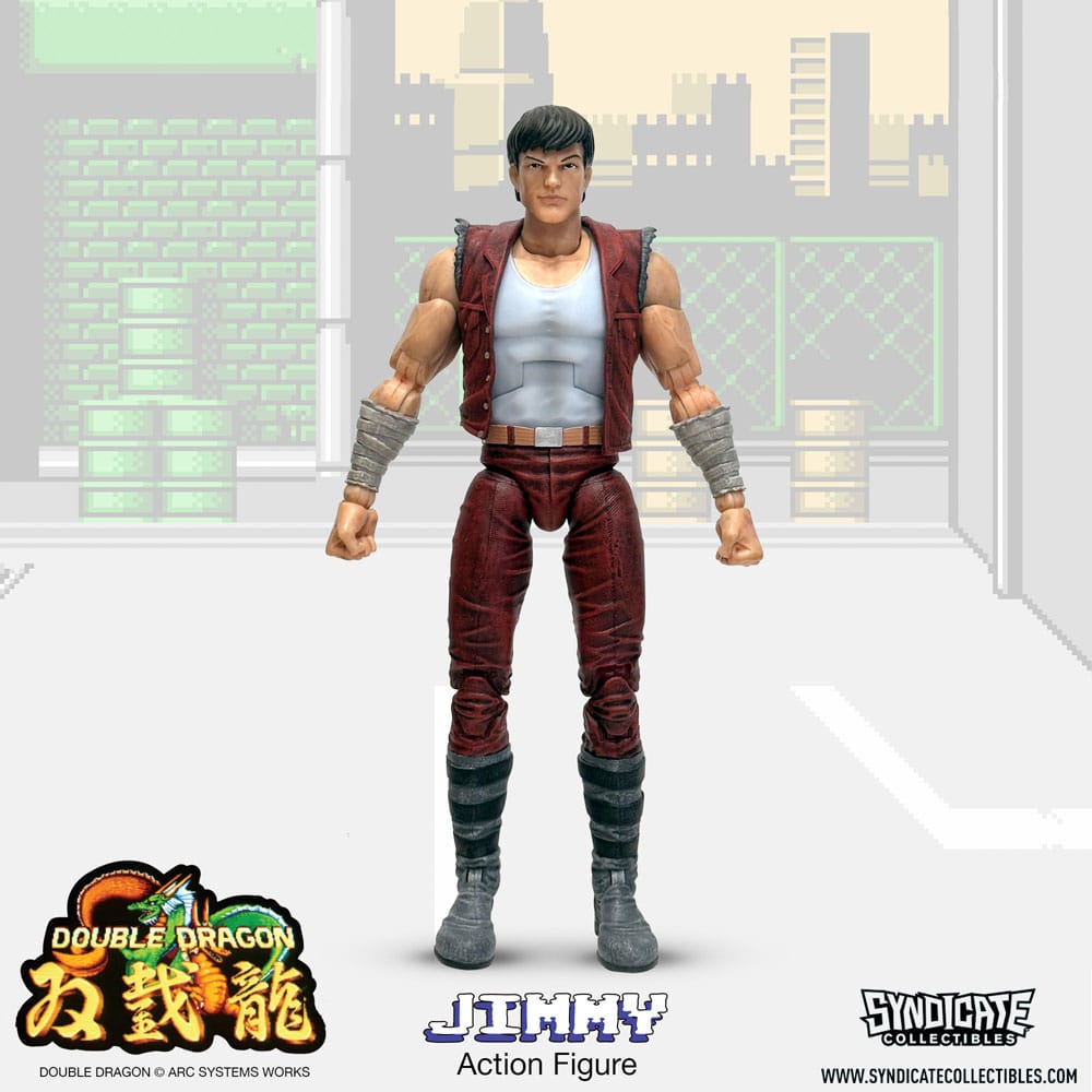 MADE TO ORDER Double Dragon Deluxe Action Figure 1/12 Jimmy 18 cm *SPECIAL PRICE*