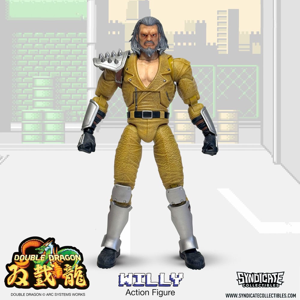 MADE TO ORDER Double Dragon Deluxe Action Figure 1/12 Willy 18 cm *SPECIAL PRICE*