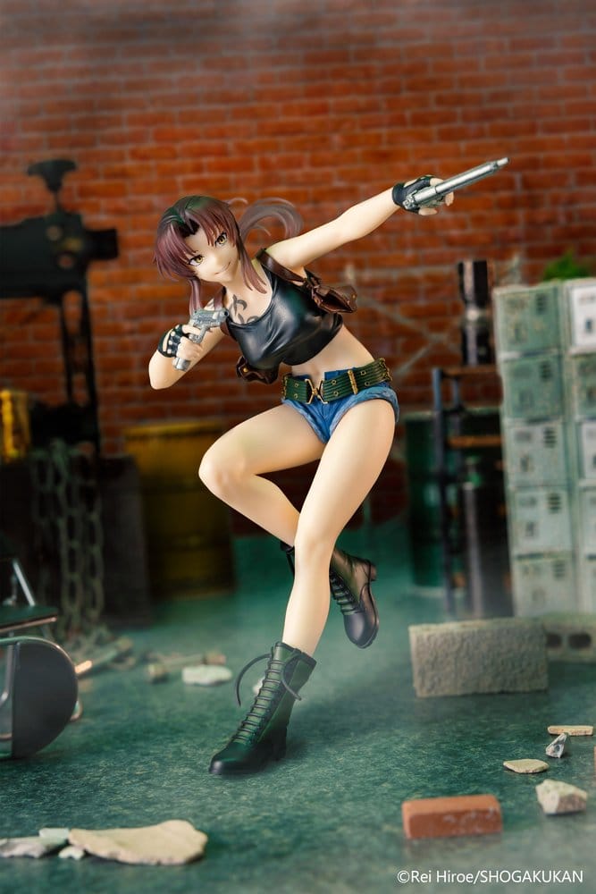 PREORDINE+ 08/2026 Black Lagoon Vivit PVC Statue Revy 16 cm