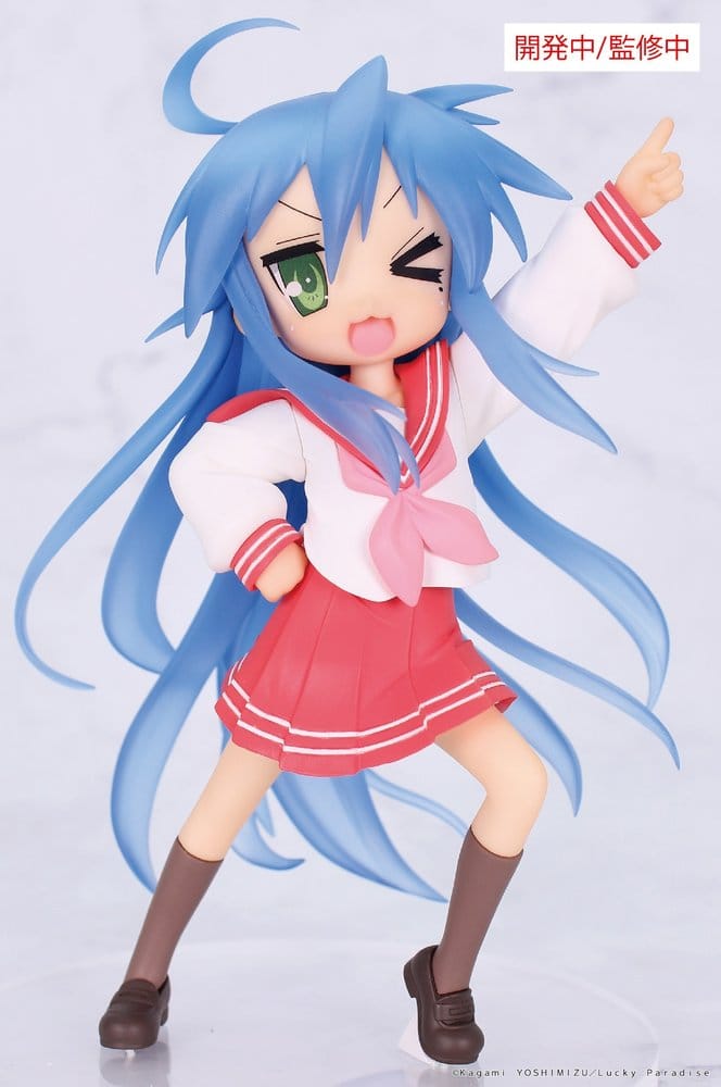 SU ORDINAZIONE Lucky Star Vivit PVC Statue Konata Izumi 13 cm