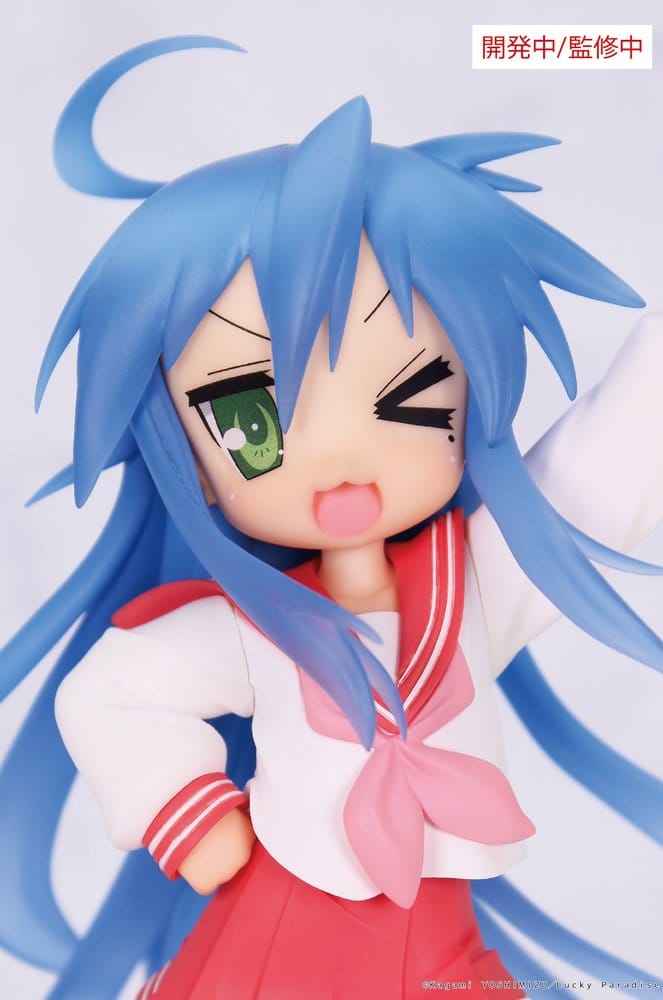 SU ORDINAZIONE Lucky Star Vivit PVC Statue Konata Izumi 13 cm