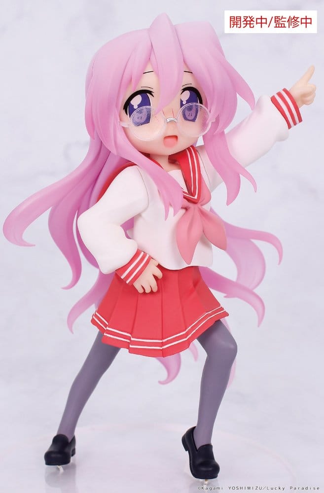 SU ORDINAZIONE Lucky Star Vivit PVC Statue Miyuki Takara 13 cm