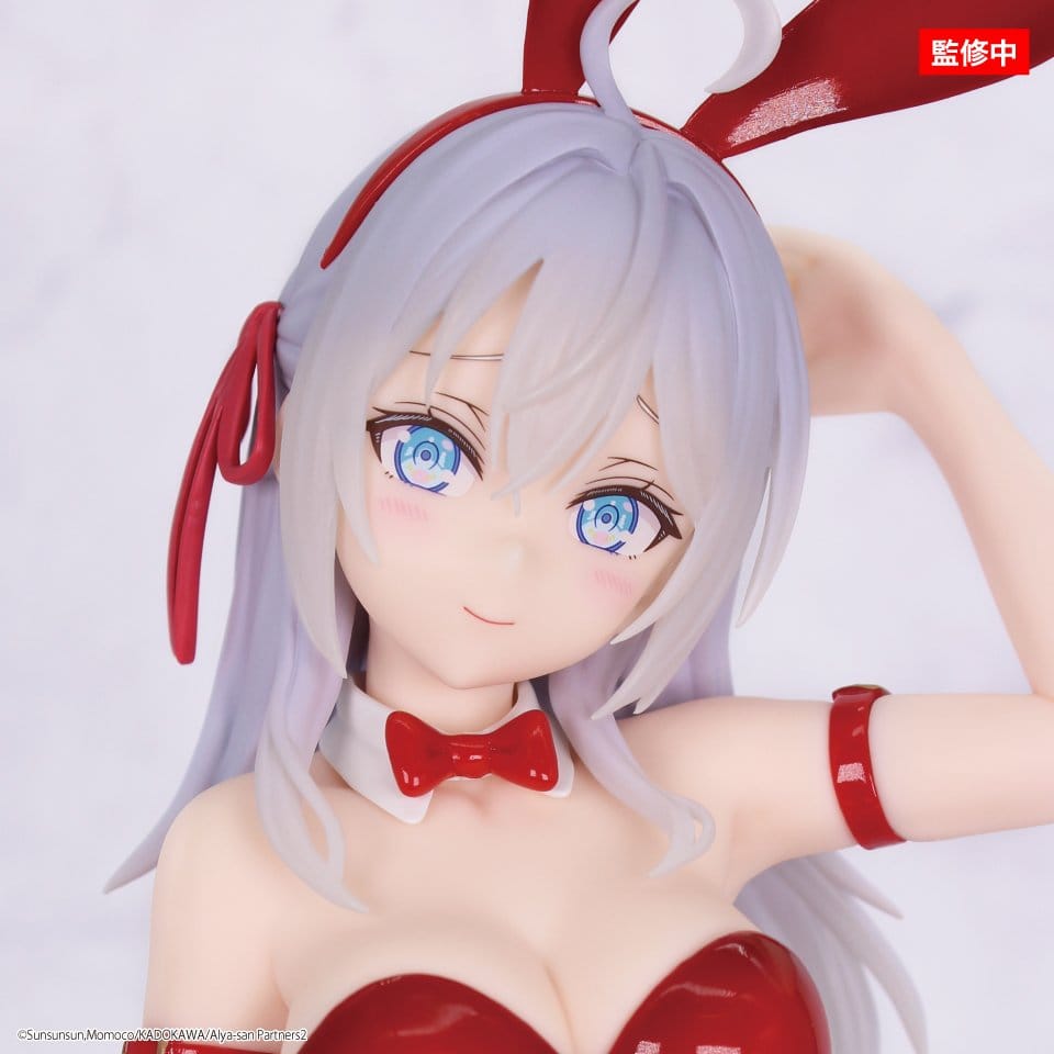 SU ORDINAZIONE Alya Sometimes Hides Her Feelings in Russian One-Seventh Carat PVC Statue 1/7 Alya Bunny Red Ver. 17 cm