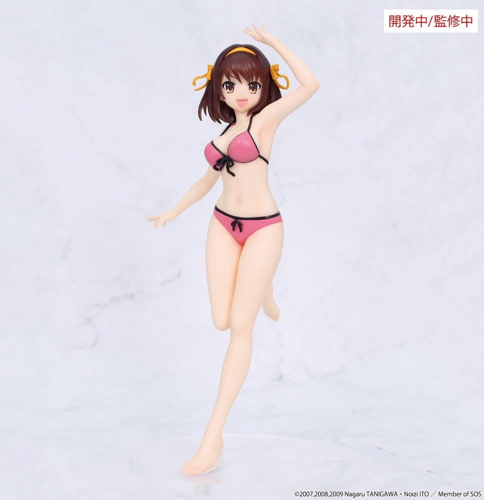 PREORDINE+ 04/2027 The Melancholy of Haruhi Suzumiya Vivit PVC Figure Haruhi Suzumiya 20 cm