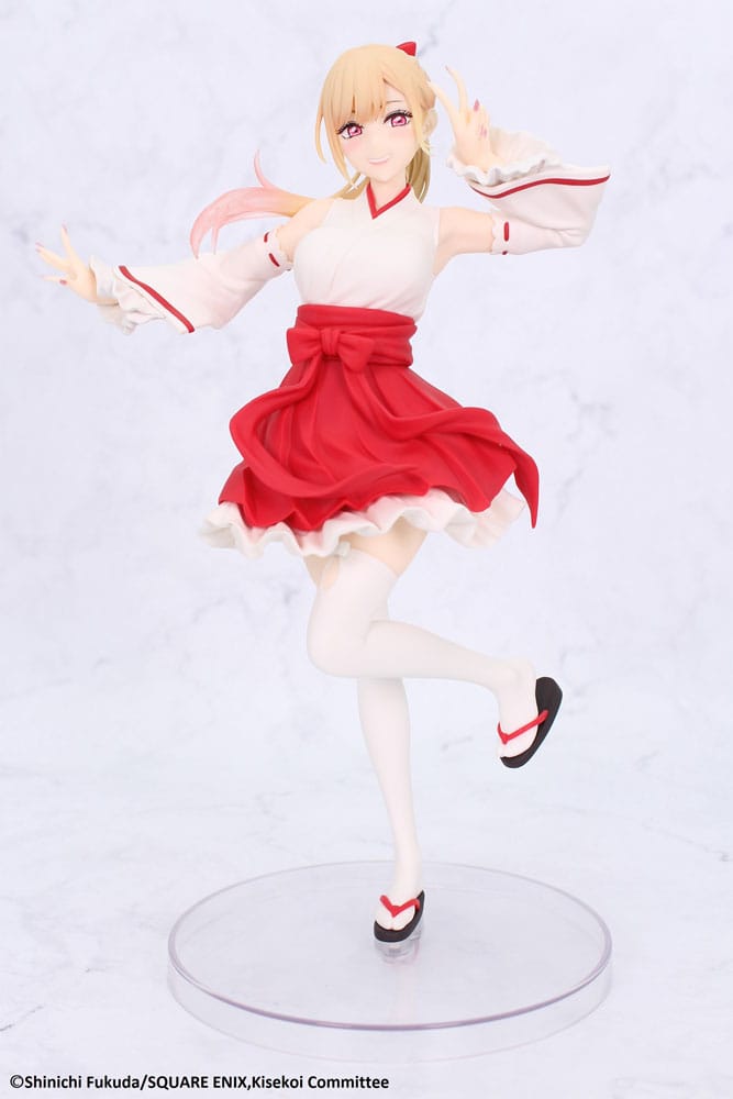 SU ORDINAZIONE My Dress-Up Darling Vivit PVC Statue Marin Kitagawa Shrine Maiden Ver. heo exclusive 20 cm