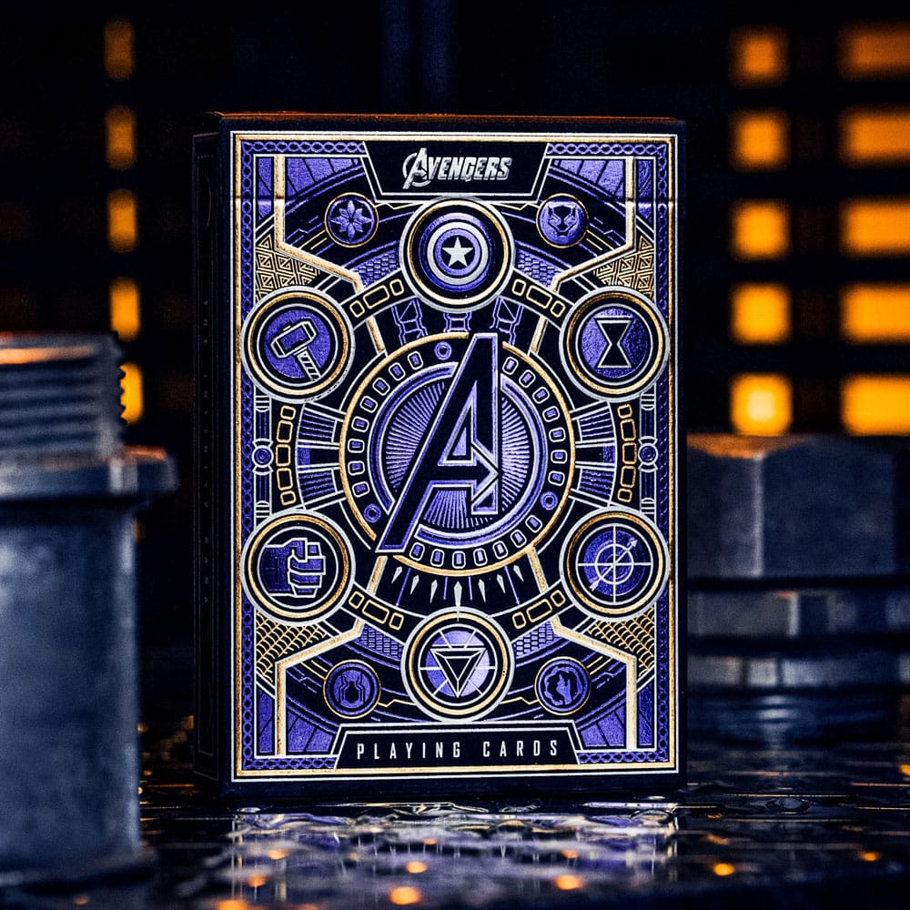 SU ORDINAZIONE Avengers - The Infinity Saga Playing Cards Blue Version