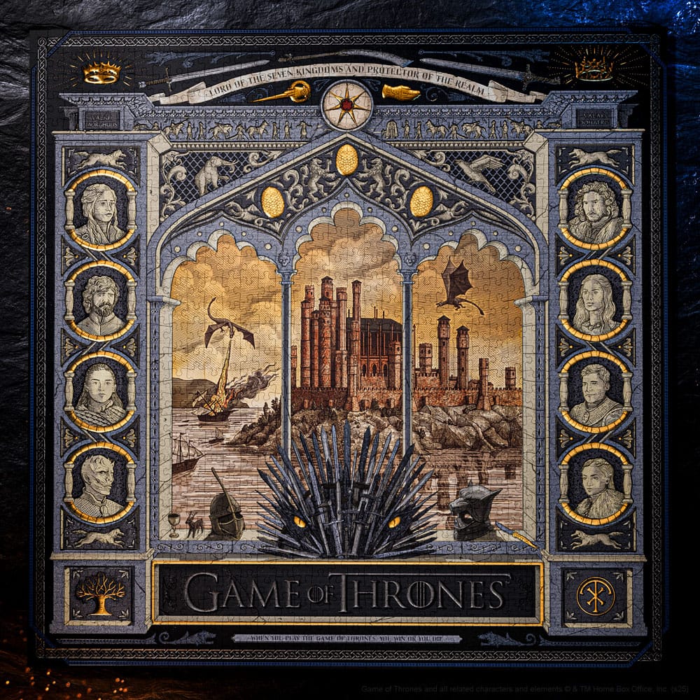 SU ORDINAZIONE Game of Thrones multi-dimensional puzzle (1000 pieces)