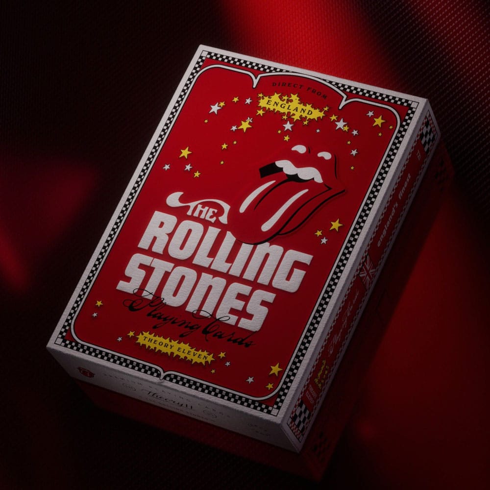AUF BESTELLUNG gefertigte Spielkarten der Rolling Stones
